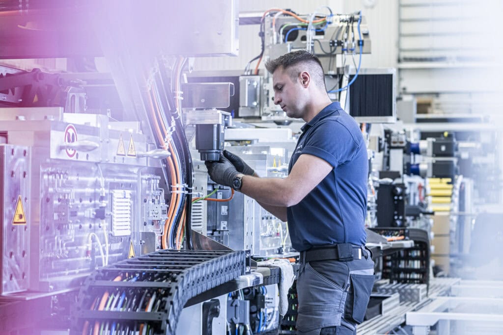 Industriefotografie im Rahmen eines Employer Brandshooting vom Industriefotografen Uwe Mühlhäusser aus Nürnberg