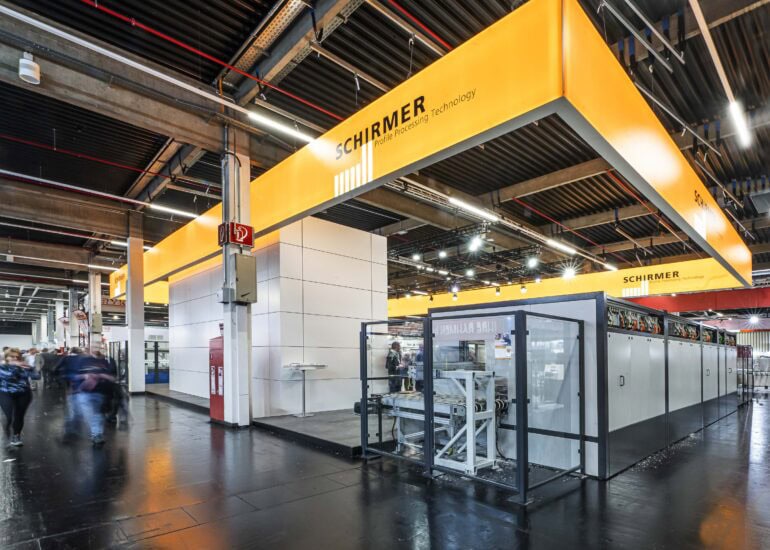 Messestandfotografie eines Architekturfotografien aus Nürnberg, Innenarchitekturfotografie, Standfotografie, Architektur, fotografiert von Uwe Mühlhäußser, Fotograf aus Nürnberg, Industriefotograf